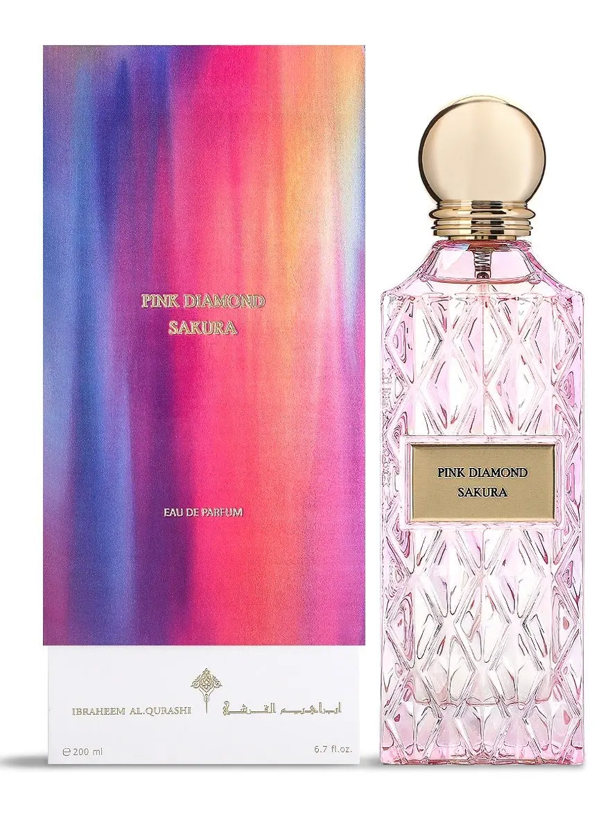 Pink Diamond Sakura by Ibraheem Al.Qurashi For Women Eau de Parfum 200ml