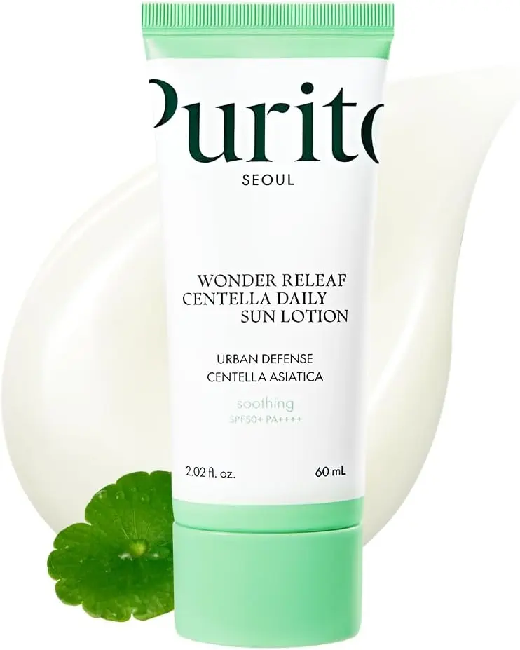 Purito Seoul Wonder Releaf Centella SPF50+ PA++++ Daily Sun Lotion 60ml